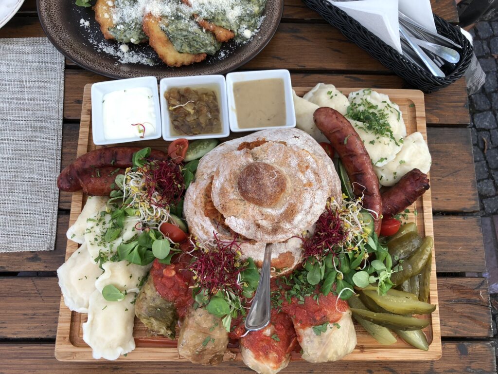 wroclaw s dětmi pirohy